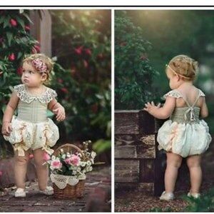 Dollcake Full Bloom Romper nwt